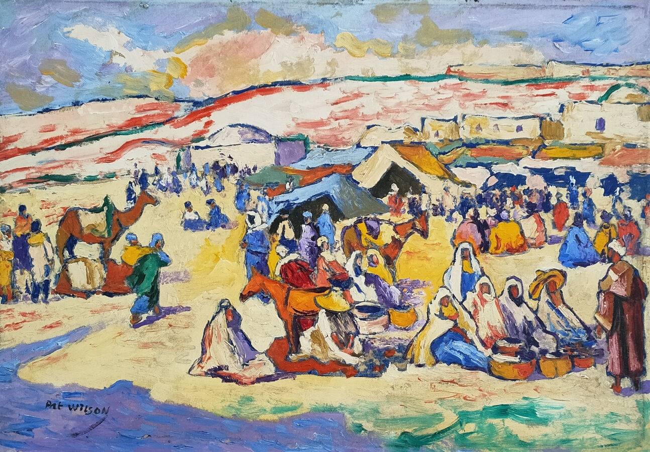 Patten Wilson | Le campement | MutualArt
