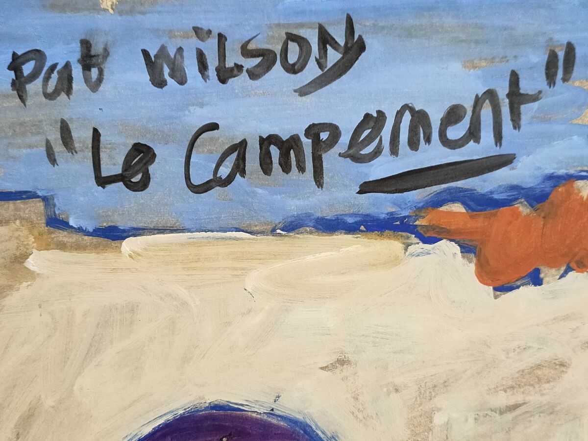 Patten Wilson | Le campement | MutualArt