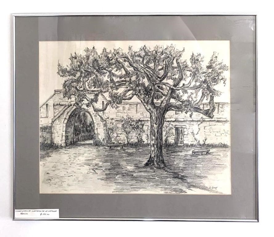 Christa Maria Johanna Theodora Graf | Courtyard | MutualArt