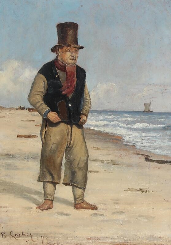 Carl Ludvig Thilson Locher | The frigate Jylland (1877) | MutualArt