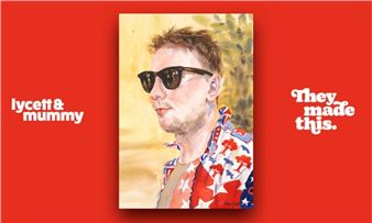 Joe Lycett and Mum Helen Stage Joint Art Exhibition Lycett and Mummy