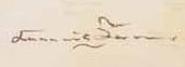 William Cunningham signature.