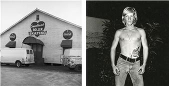 Bill Yates: Sweetheart Roller Skating Rink - Joseph Bellows Gallery, La Jolla