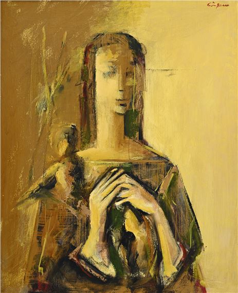 PORTRAIT D'UNE FEMME by Mircea Ciobanu