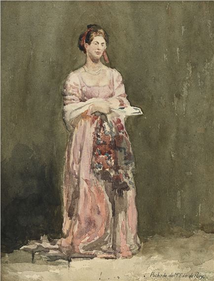 Edmond Jean de Pury | PORTRAIT DE MADAME DE PURY | MutualArt