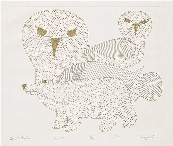 Bear and Owls #26/50