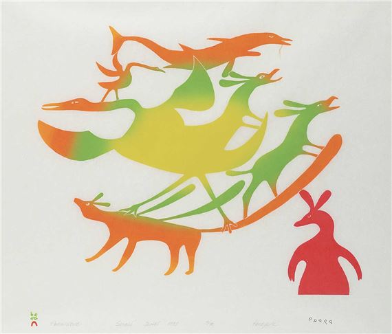 Reminiscence #9/40 by Kenojuak Ashevak, 1999