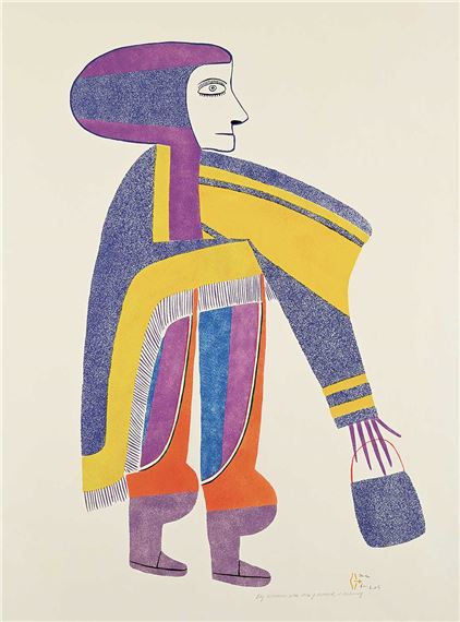 Big Woman #6/46 by Jessie Oonark, 1976