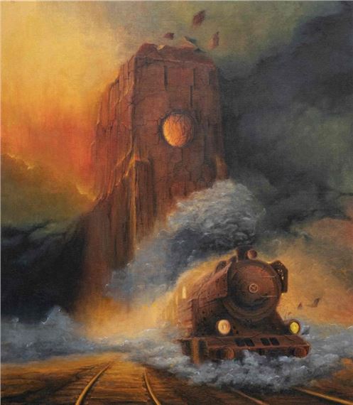 Train by Piotr Domagała, 2023