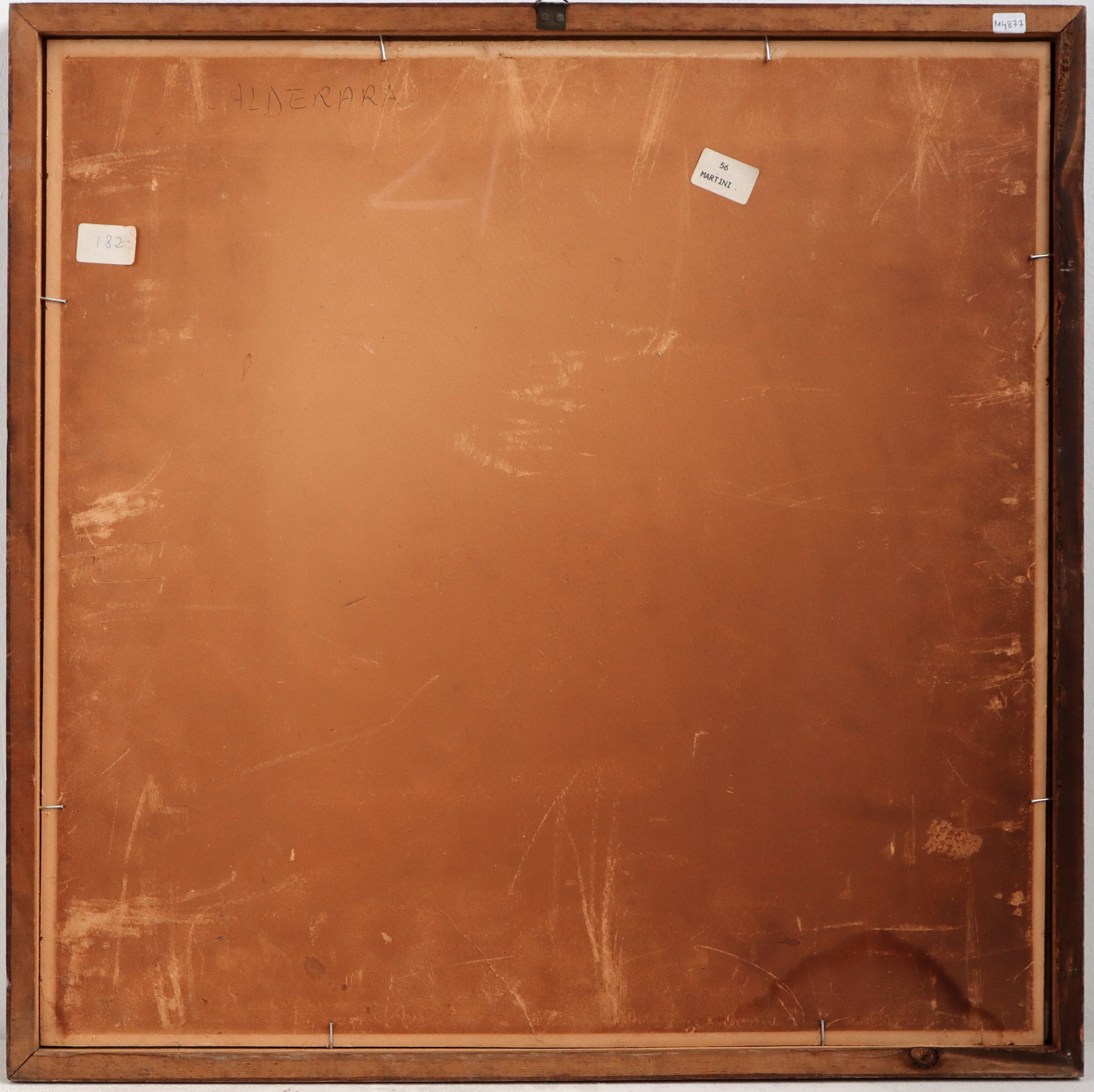 Artwork by Antonio Calderara, Senza titolo, Made of Color screenprint on paper