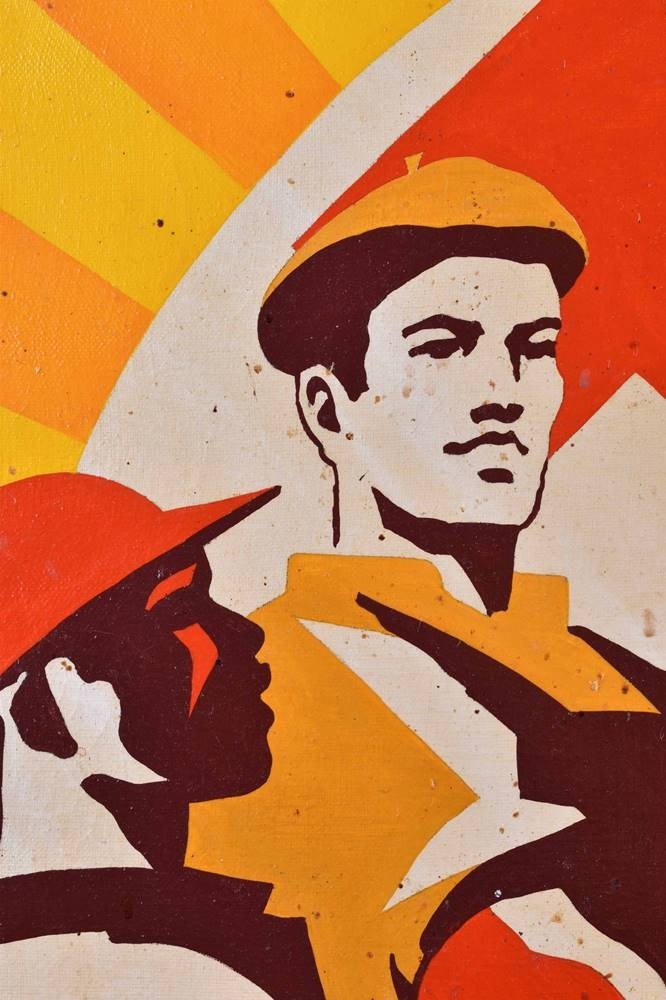 Artwork by Igor Baskakov, Russian Vodka, Made of oil on canvas