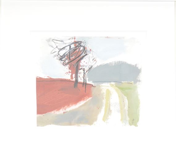 Winter Landscape IV and Winter Landscape VI by Anthea Stilwell