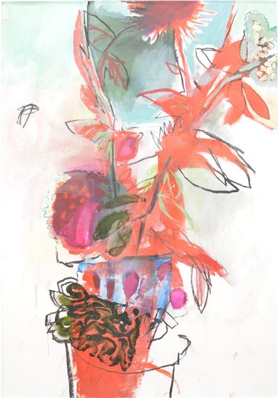 Red Flower by Anthea Stilwell