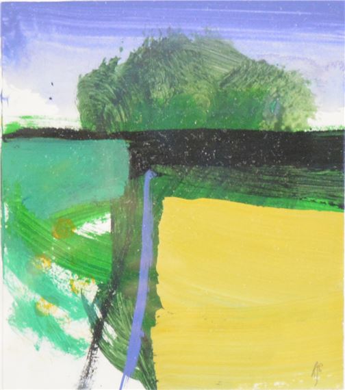 Three abstract landscapes