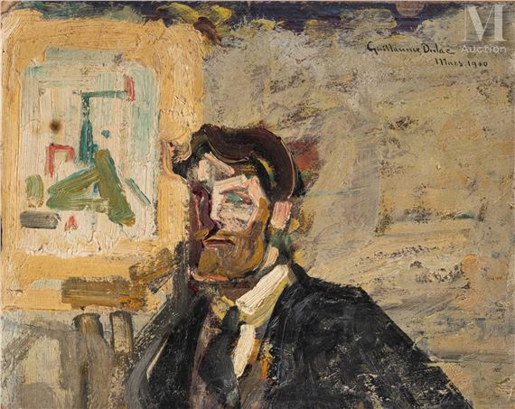 Guillaume Dulac | Portrait de Drouard au tableau de Gleizes (1910 ...
