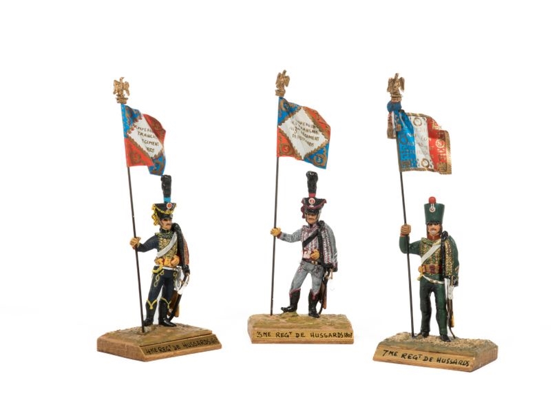 CBG figurine etendard des dragons de Paris (1809) - Planet Passions
