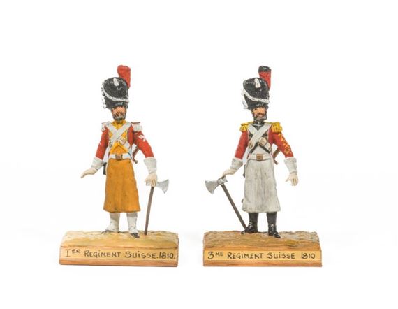 Guy Renaud Figurine Banniere de Paroisse • EUR 129,00