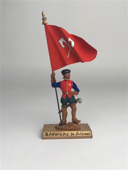 sapeur du 2e régiment de la Garde de Paris (1803-1809) avec scie