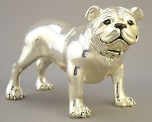 Adèle D'affray | Marcello Giorgio Argentiere Bulldog Figure | MutualArt