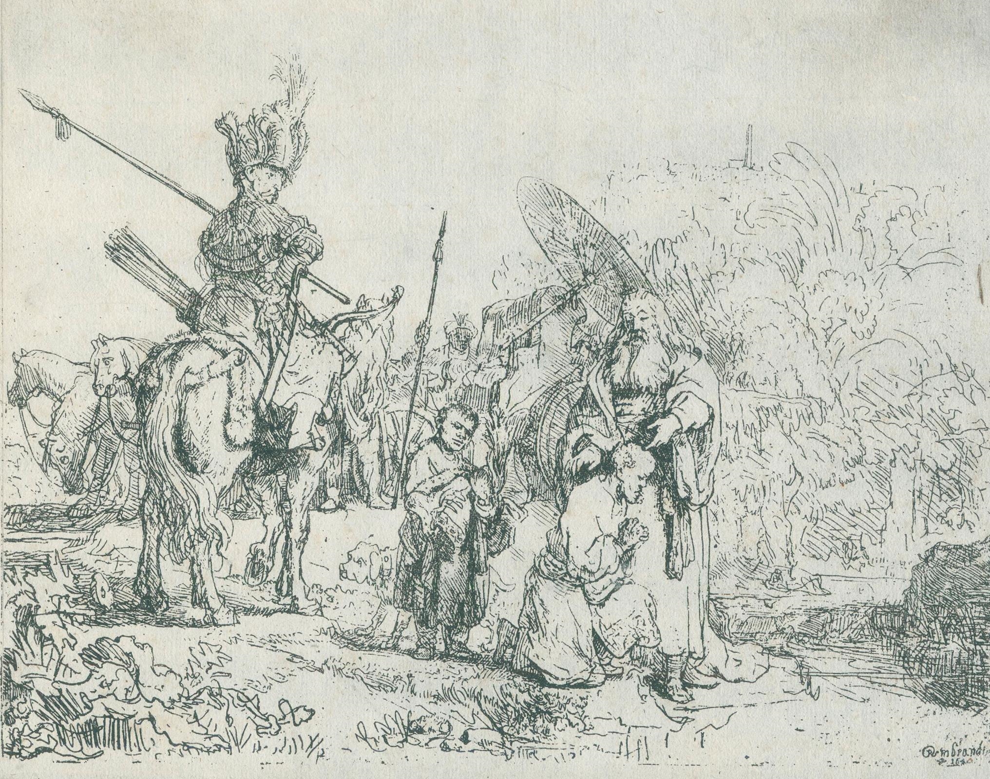 Die Taufe des Kämmerers by Rembrandt van Rijn, 1641