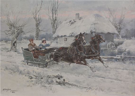 Kulig by Edward Mesjasz, 1984