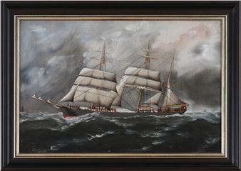 Das Segelschiff Vidonia - Georg Johansen