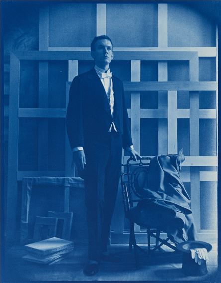 Portrait of Philip Taaffe; Grace, October 15, 1910, 1989 by David McDermott, Peter Thomas McGough, 1989