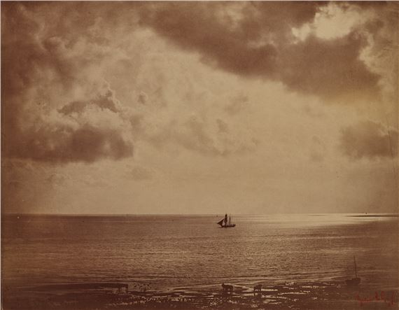 Brig on the Water, 1856 by Gustave le Gray, 1856