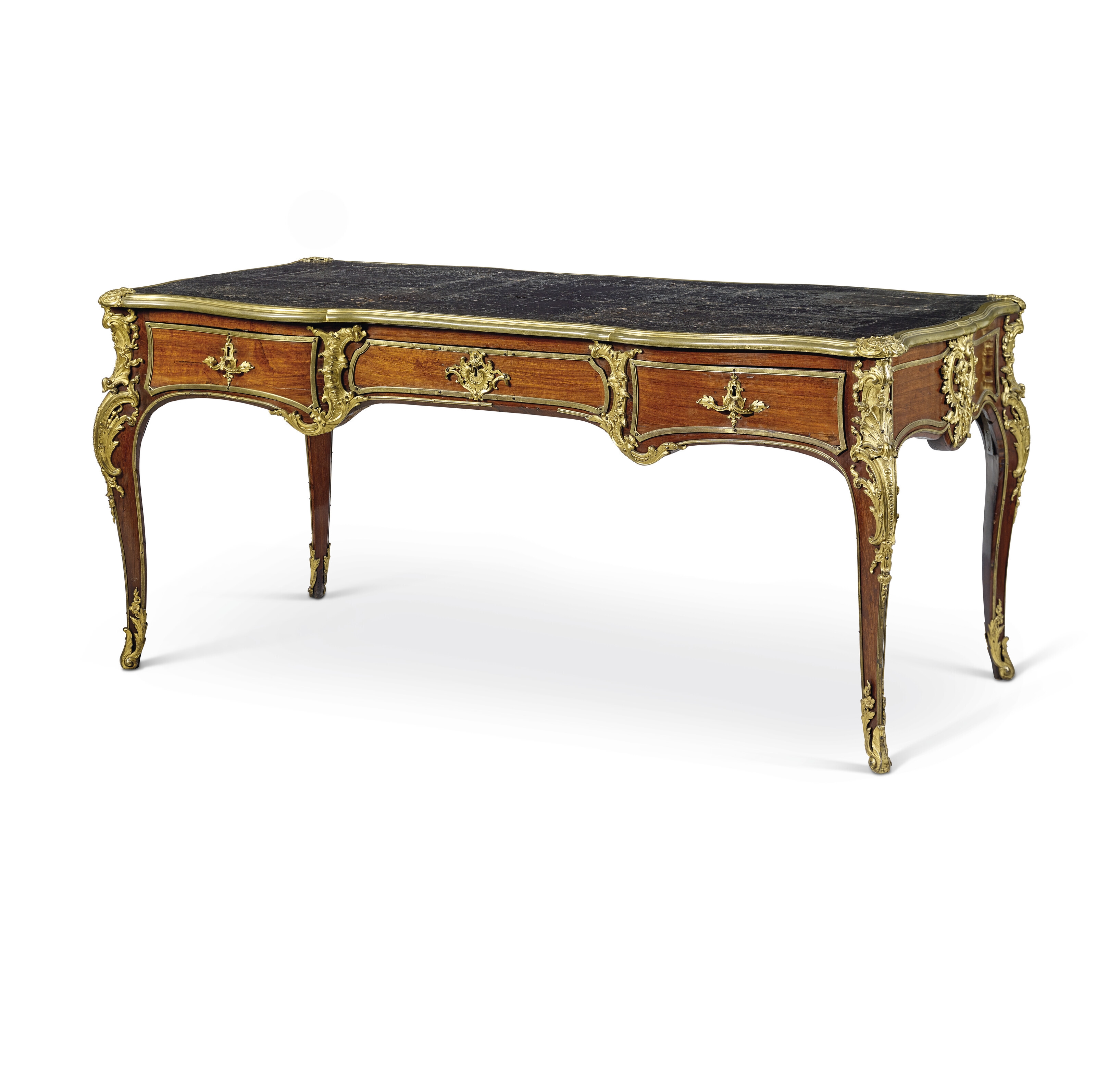 Bernard Ii van Risenburgh | A LOUIS XV ORMOLU-MOUNTED AMARANTH BUREAU ...