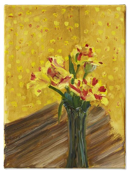 We're all wallflowers now by Jenna Gribbon, Painted in 2020