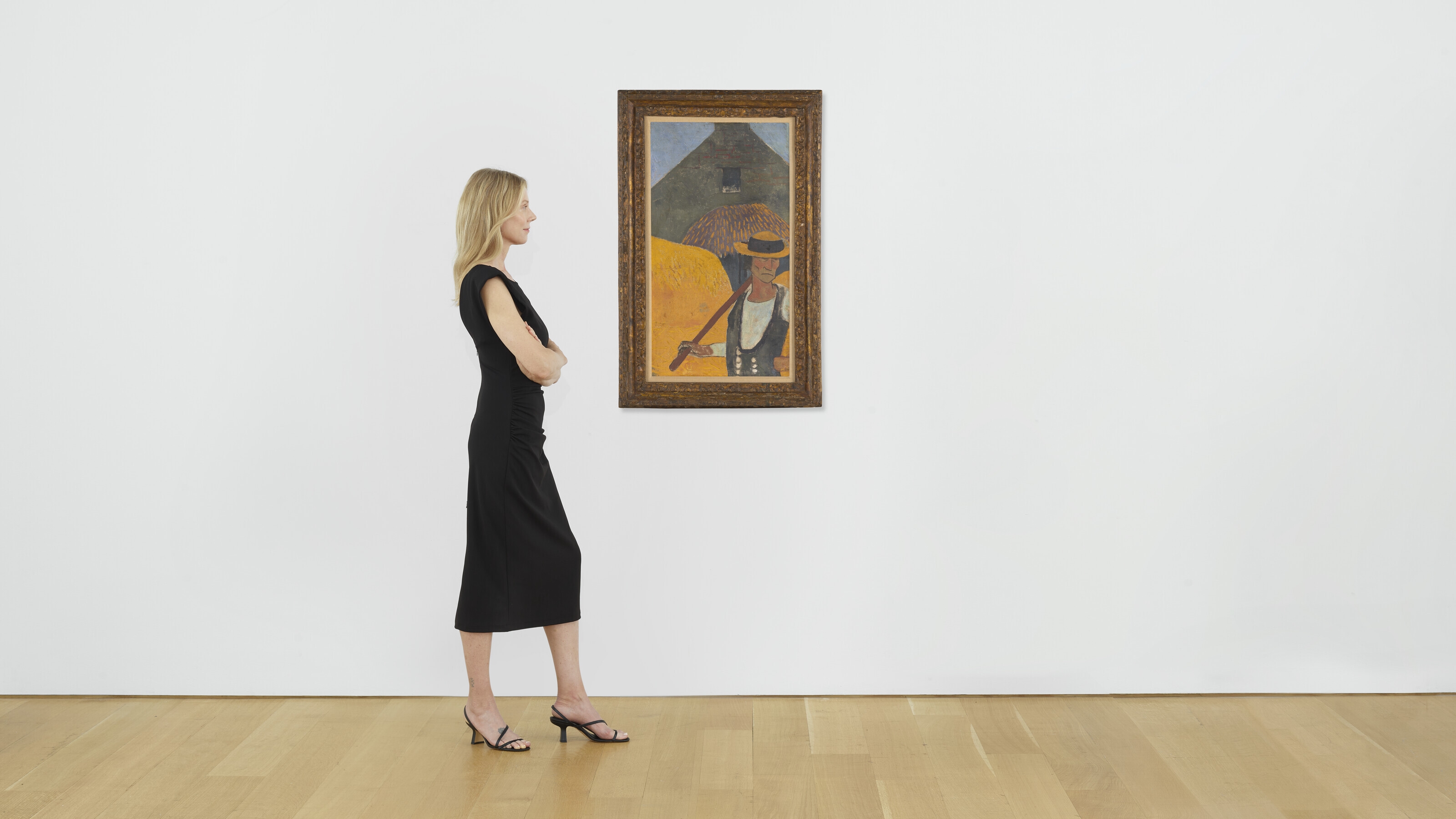 Artwork by Paul Sérusier, Le faucheur Breton, Made of oil on canvas