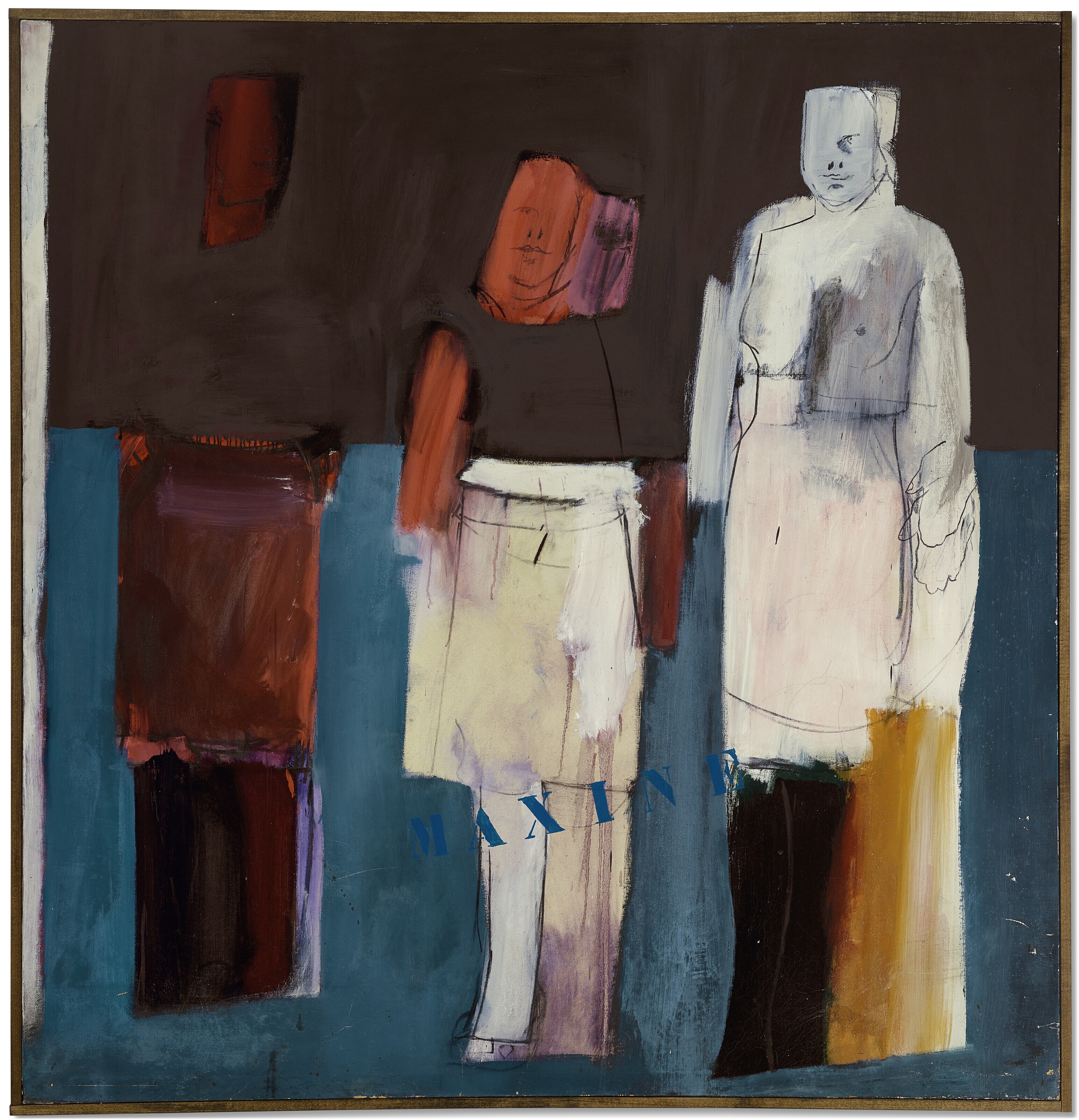 Larry Rivers | M in Smoke (1960) | MutualArt