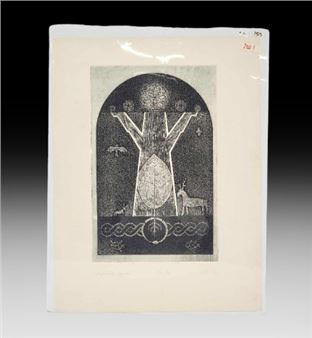 #238 • Rinat Minnebayev Siberian Folk Art Print - Rinat Minnebaev