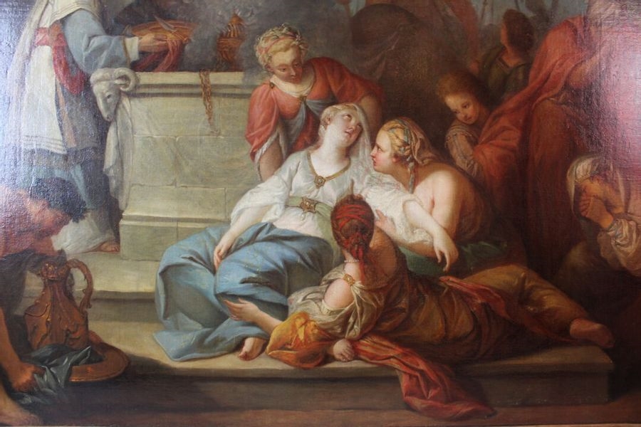 François Boucher | Le sacrifice de la fille de Jepthé | MutualArt