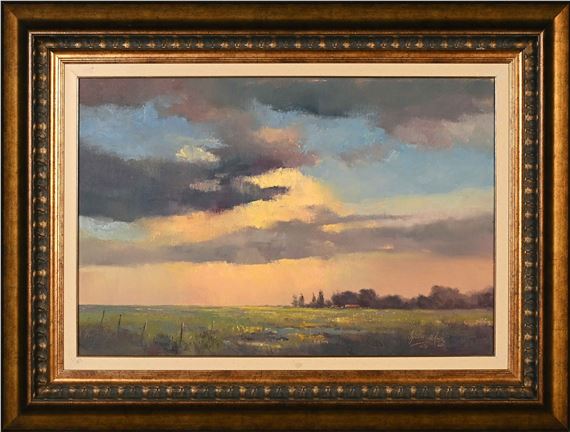 Hoeveld Onweer by Ignatius Marx