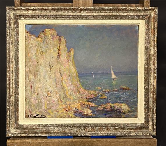 Les falaises by Charles Bouthéon, 1925