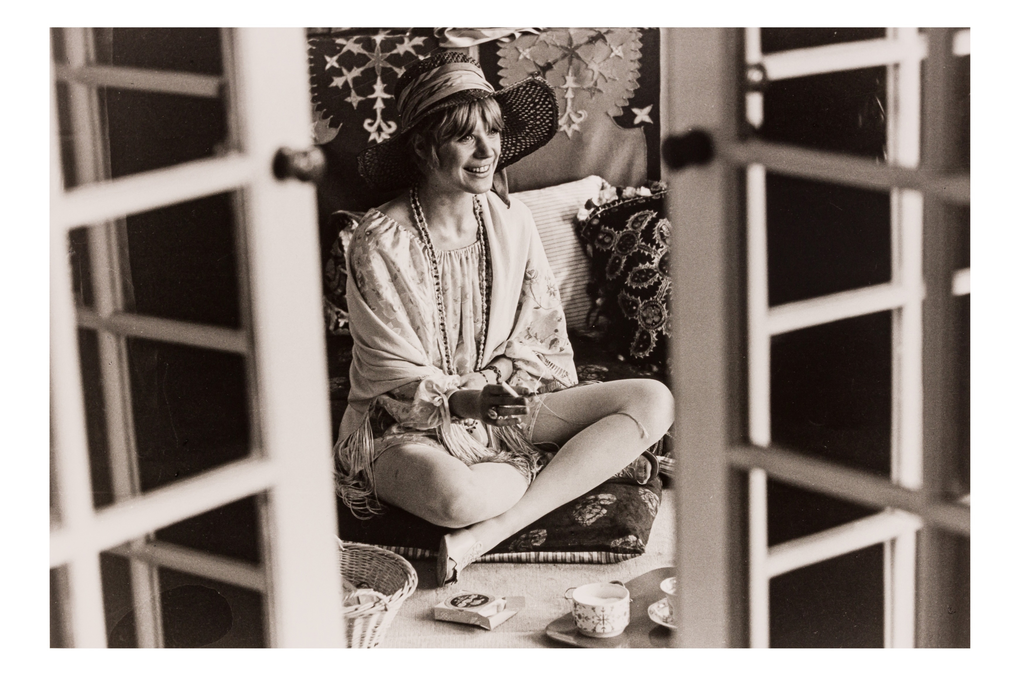 Artwork by Michael Ward, MARIANNE FAITHFULL, Made of Silver gelatin prints