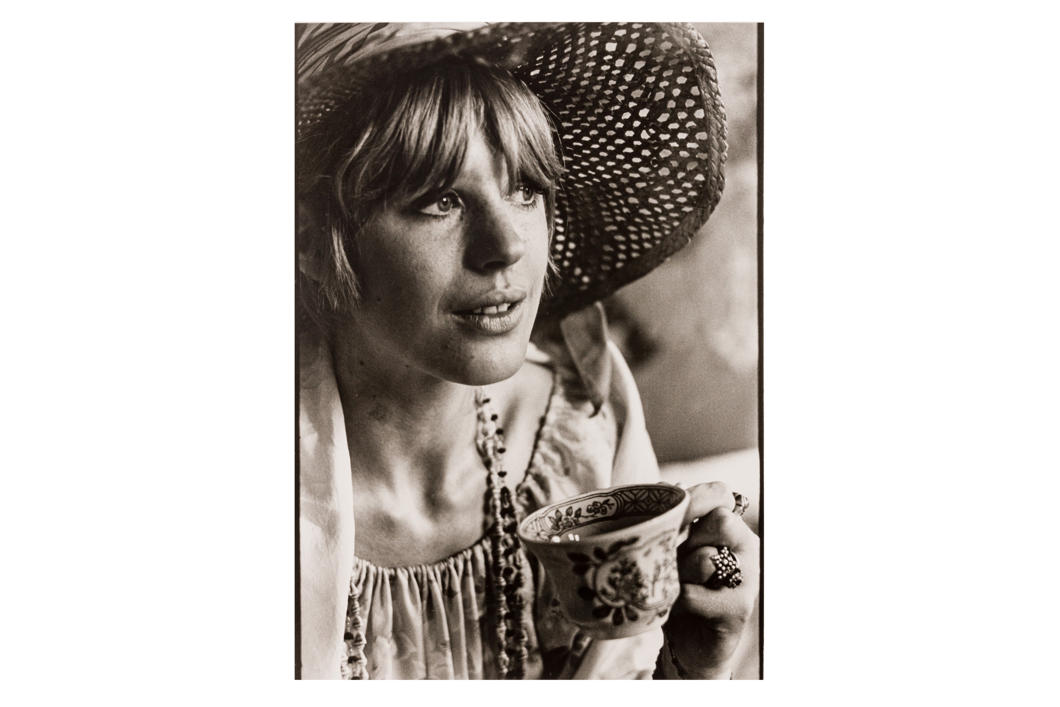 Artwork by Michael Ward, MARIANNE FAITHFULL, Made of Silver gelatin prints