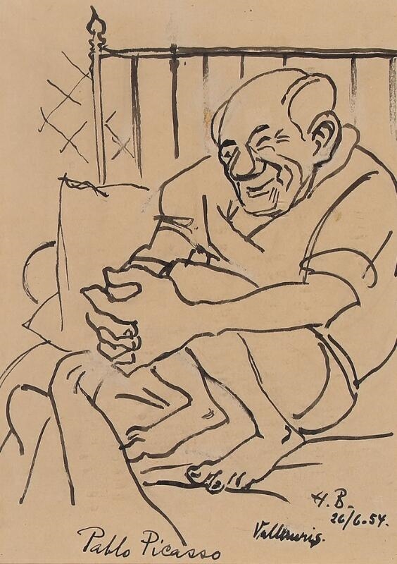 Artwork by Hans Bendix, Pablo Picasso, Made of Indian ink on paper and lithograph