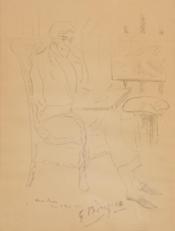 Artwork by Hans Bendix, Pablo Picasso, Made of Indian ink on paper and lithograph