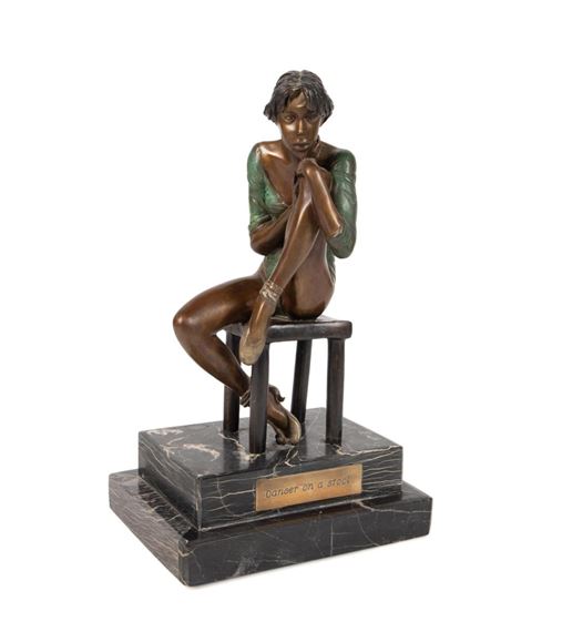 Dancer on a Stool by Richard Shiloh