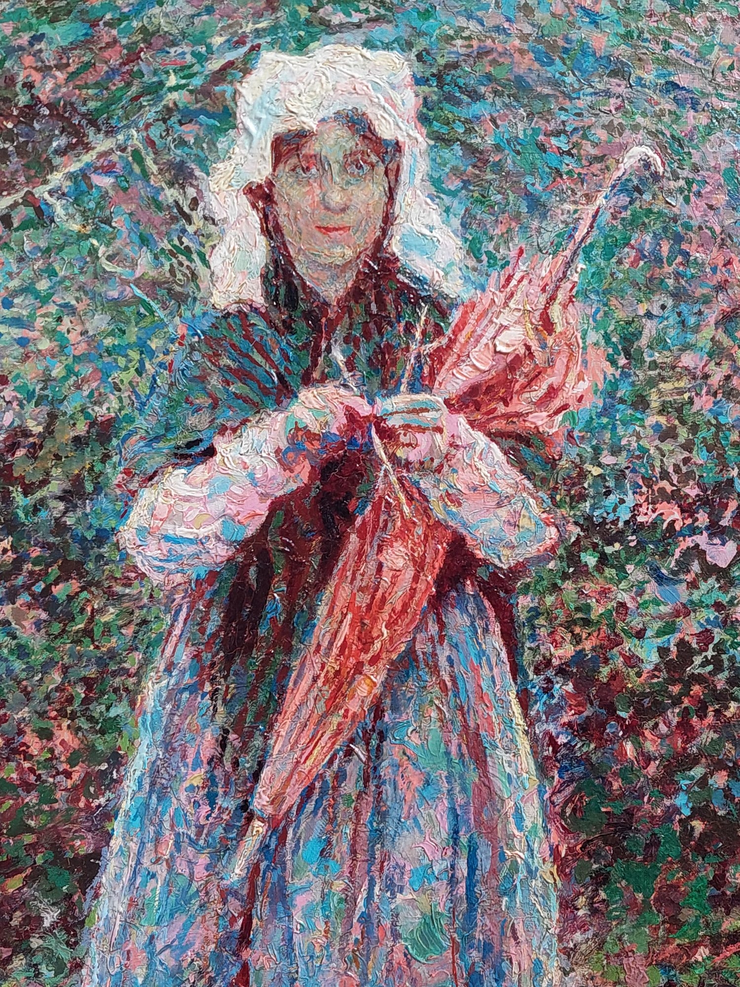 Artwork by Umberto Boccioni, PORTRAIT OF A GIRL, Made of oil on canvas