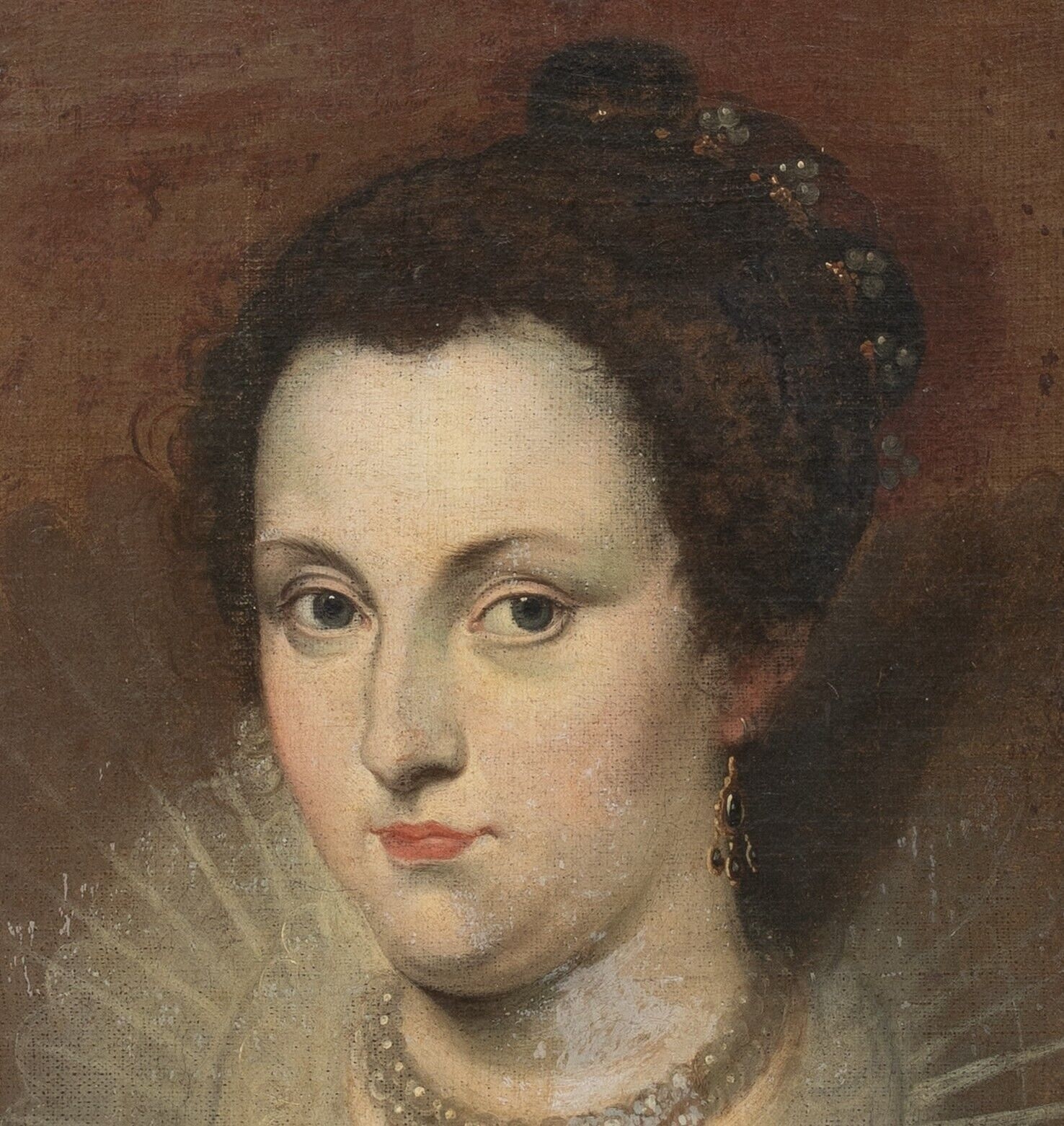 Ancient School, 17th Century | PORTRAIT OF ELISABETH OF FRANCE QUEEN ...