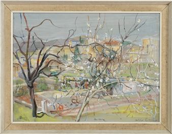 TREES IN BLOOM - Curt Singer