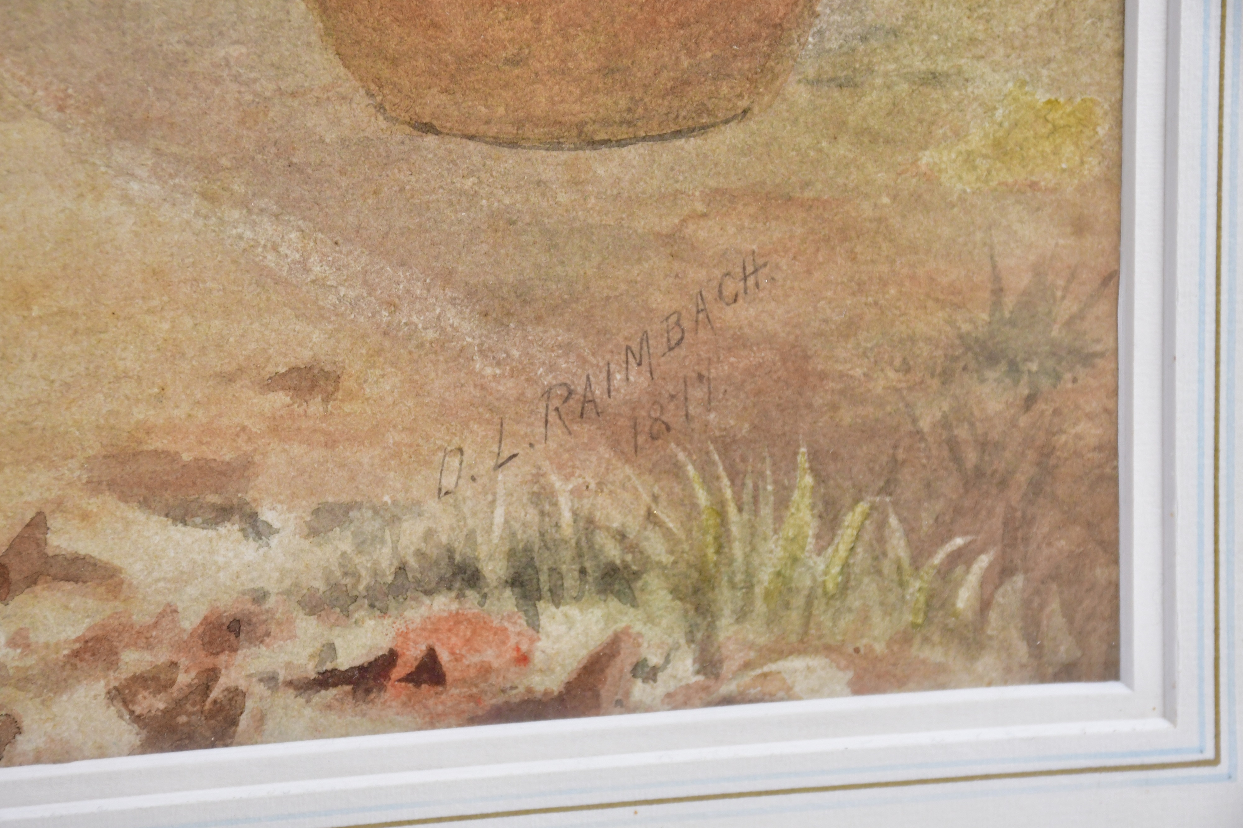 David L. Raimbach | Continental children garden scene | MutualArt