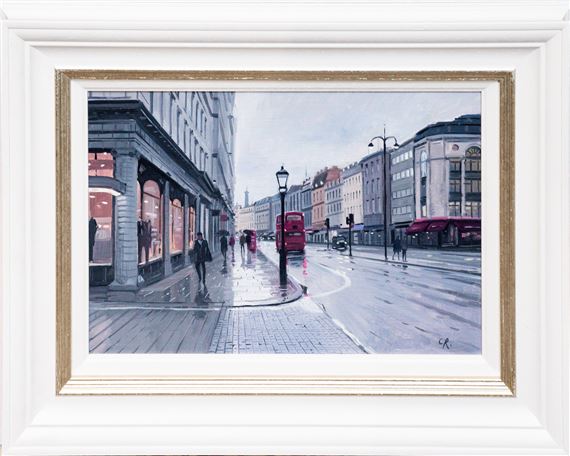 View from The Savoy by Charles Edmund Rowbotham