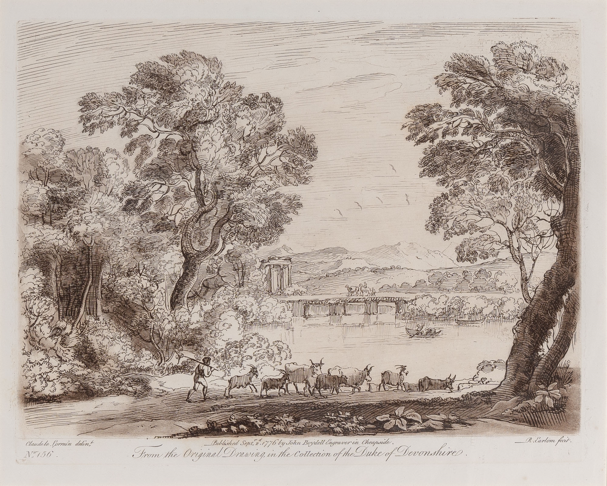 Claude Lorrain | Liber Veritatis; or A Collection of Prints, After the ...
