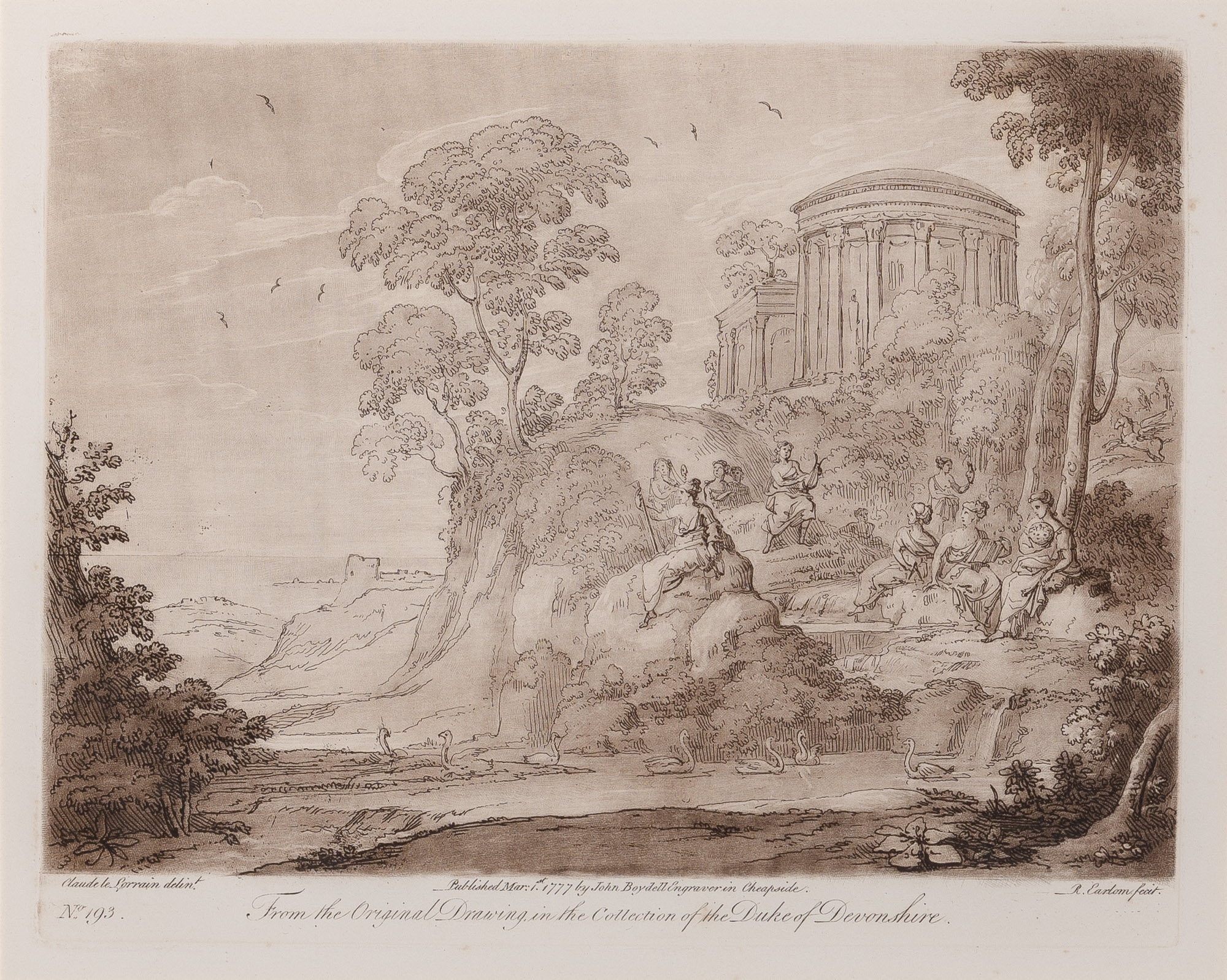 Claude Lorrain | Liber Veritatis; or A Collection of Prints, After the ...