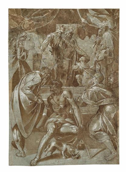 Die Darbringung der Jungfrau im Tempel - Isidoro Bianchi