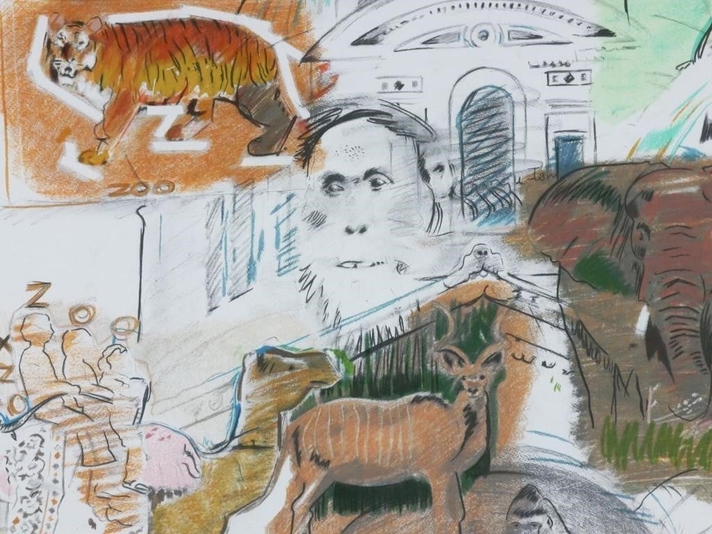 Larry Rivers Bronx Zoo MutualArt